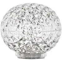 Kartell Design bordslampa Mini Planet, dimbar, Genomskinlig / transpare, Vardagsrum / matsal, Syntetmaterial, Design, Bordslampa