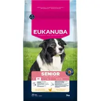 Eukanuba Senior Medium hundfoder med kyckling
