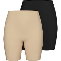 Pieces Leggings 'Namee' beige / svart