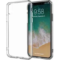 Mtp Products iPhone X / iPhone XS Drop Resistant Crystal TPU-skal - Genomskinlig