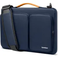 Tomtoc Portfölj för bärbar dator 13,5-14'' Defender-A42 (marinblå)
