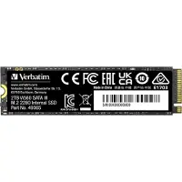 Verbatim Vi560 - SSD - 2 TB - inbyggd - M.2 2280 - SATA 6Gb/s