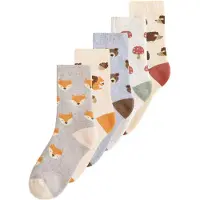 Next Sockor beige / blåmelerad / gråmelerad / röd