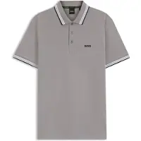 BOSS Paddy 10241663 Green Kortärmad Polotröja