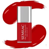 Semilac 3in1 One Step Glossy Gellack 7 ml S530 Scarlet