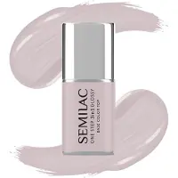 Semilac 3in1 One Step Glossy Gellack 7 ml S610 Barely Pink