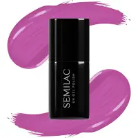 Semilac UV Colours UV Gel Polish Gellack 7 ml 601 Neon Pink Punch