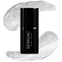 Semilac UV Nagellack Gellack 7 ml 605 White Flash