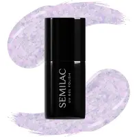 Semilac UV Colours UV Gel Polish Gellack 7 ml 492 Icy Lavender Bliss