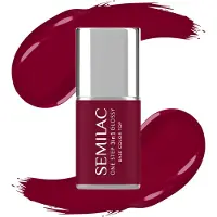 Semilac 3in1 One Step Glossy Gellack 7 ml S570 Dark Raspberry