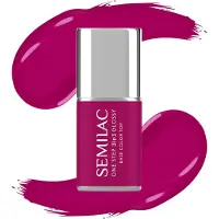 Semilac 3in1 One Step Glossy Gellack 7 ml S595 Bright Purple