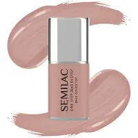 Semilac 3in1 One Step Glossy Gellack 7 ml S210 French Beige