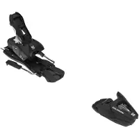 Salomon - Skidbindningar - L7 GW Black/Silver för Unisex - Barnstorlek 100 mm - Svart