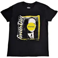 Ginza.se Green Day: Unisex T-Shirt/Nimrod Tracklist (Black) (Back Print) (Large)