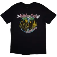 Ginza.se Mötley Crue: Unisex T-Shirt/Dr Feelgood Circle Photo 1 (Black) (Back Print) (Medium)