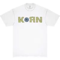Ginza.se Korn: Unisex T-Shirt/Doll Issues (White) (Back Print) (Medium)
