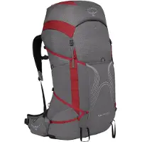 Osprey - Trekkingryggsäckar - Eja Pro 55 Dale Grey/Poinsetti för Unisex - Storlek M/L - Grå