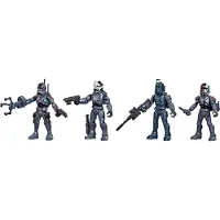 Star Wars Mission Fleet Clone Commando Clash 2,5-tums-skala actionfigur 4-pack med flera tillbehr Leksaker fr barn frn 4 r och uppt