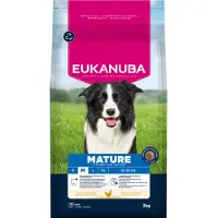 Eukanuba Mature Medium hundfoder med kyckling