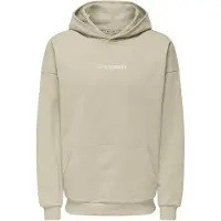 Only & Sons Sweatshirt 'LES CLASSIQUES' beige / vit