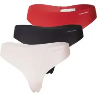 Calvin Klein 3 Pack Thongs Invisibles