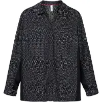 Sheego Blus svart / vit