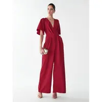 Willa Jumpsuit 'Omaha' röd
