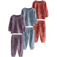 Next Pyjamas opal / lila / röd / svart