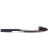 GIANVITO ROSSI Plexi Slingback Lägenheter