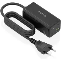 Aisens Asch-100w4p054-bk Usb-a-och Usb-c-väggladdare