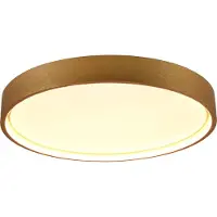 TRIO Lighting LED taklampa Doha, Mässing / guld, Vardagsrum / matsal, Metall, LED-taklampa