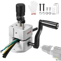 Vevor Manuell avisoleringstång 1,5-25 mm (0,06-1 tum) Hand- eller borrmaskin