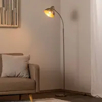 Opviq Golvlampa Varzan , Mässing / guld, Vardagsrum / matsal, Metall, Golvlampa