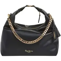 Pepe Jeans för kvinnor. PL0300074 Gail handväska svart (OSFA), Casual, Polyuretan