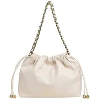 Pepe Jeans för kvinnor. PL0300036 Giselle beige handväska (OSFA), Casual, Polyuretan