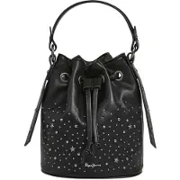Pepe Jeans för kvinnor. PL0300013 Ivy väska svart (OSFA), Casual, Polyuretan