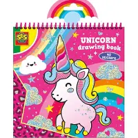SES Creative - Målarbok m. Horn - - One Size - Målarbok