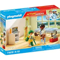 Playmobil Barnlkare med nalle