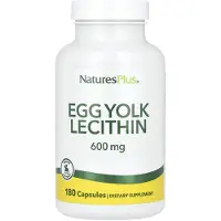 NaturesPlus , Äggvita Lecithin, 180 Kapslar (300 mg Per kapsel)