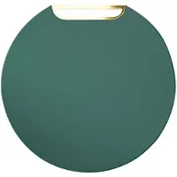 Konnwei Skärbräda PE Rund Halkfri Frukt Grönsak Hackbräda med Handtag För Kök L 37cm