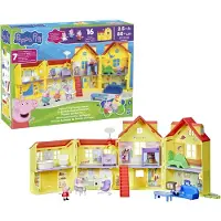 Pipsa Possu Greta Gris Dockhus - 80 cm - Peppas BIG familjehus - - One Size - Dockhus