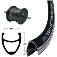 BikeParts Rodi Airline 1 Dynamo Shimano Dh3n31 Framhjul