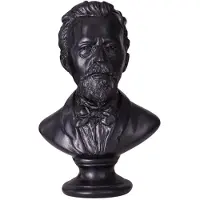Danila-Souvenirs Sten byst staty skulptur ryske författaren Anton Tjechov 12,5 cm