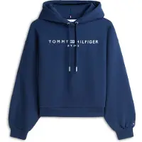 Tommy Hilfiger Sweatshirt mörkblå / vit