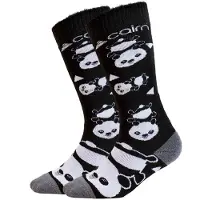 Cairn Spirit, skidstrumpor, 2-pack, barn, black panda