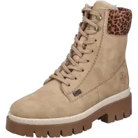 Rieker Stövlett med snörning beige / brun