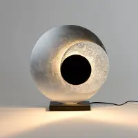 Holländer LED bordslampa La Bocca, Förkromad / silver, Vardagsrum / matsal, Metall, LED-bordslampa