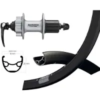 Winora Ryde Rival 19 Disc 6a Qr Shimano Deore 29´´ Bakhjul