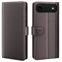 Mtp Products iPhone Air Läder Plånboksfodral med Stativ - Brun