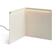 HAY Bordslampa , dimbara, Vit, Vardagsrum, Metall